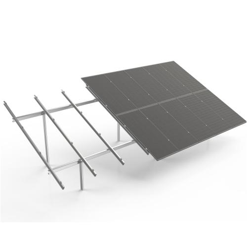 System dwupodporowy 2-moduły pionowo Bifacial