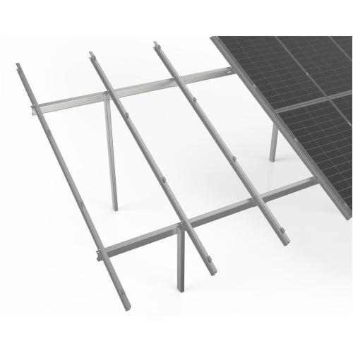 System dwupodporowy 2-moduły pionowo Bifacial