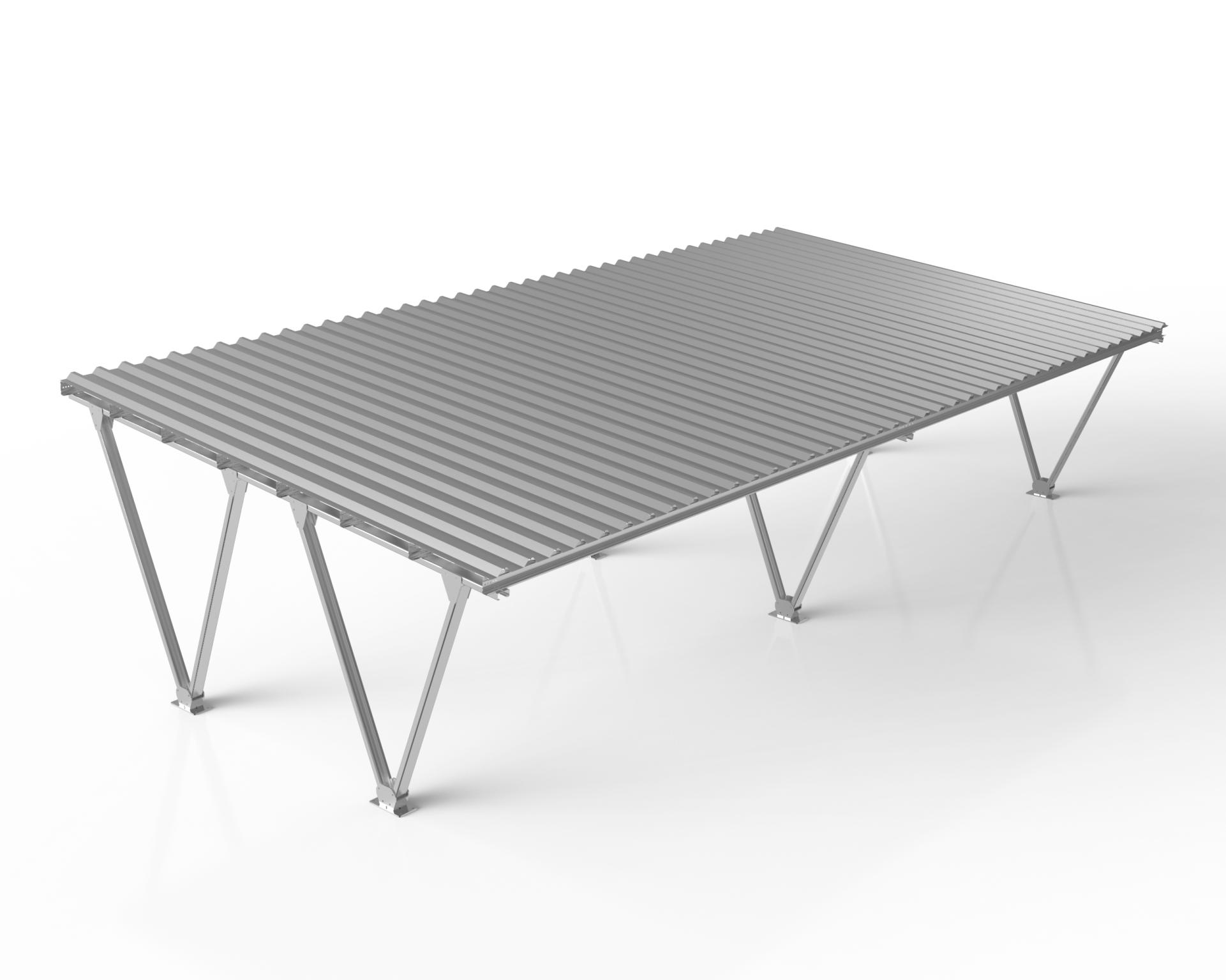 System Carport Blacha